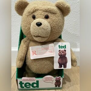 Vintage rare talking Ted bear toy 2012 new in box